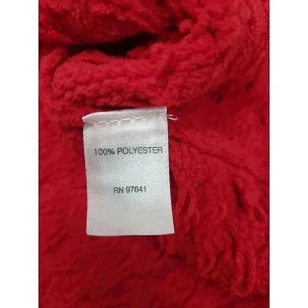 J. Jill Sweater Women's Size Medium Long Button Front Pockets Basket Weave - Picture 5 of 7